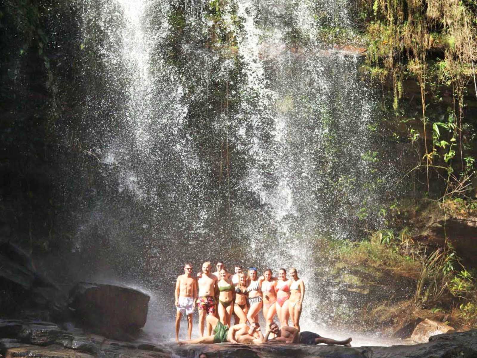 Laos Wasserfall