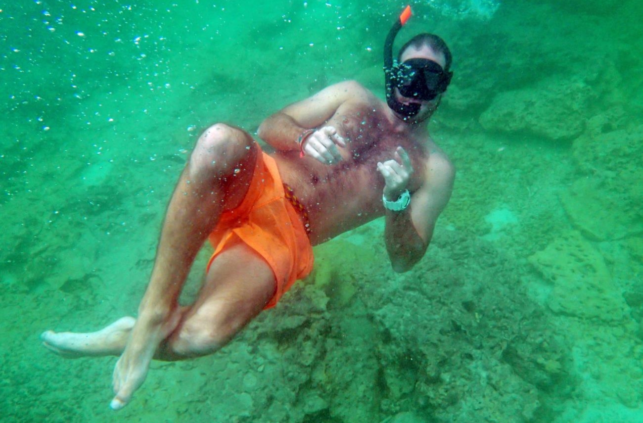 Taucher auf Koh Phangan