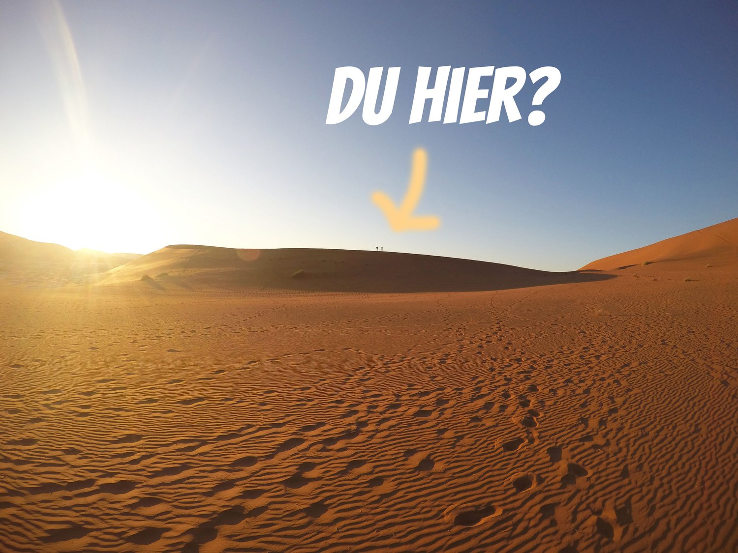 Marokkanische Wüste