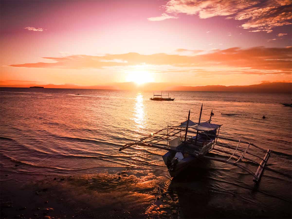 Sunset Cruise per Boot