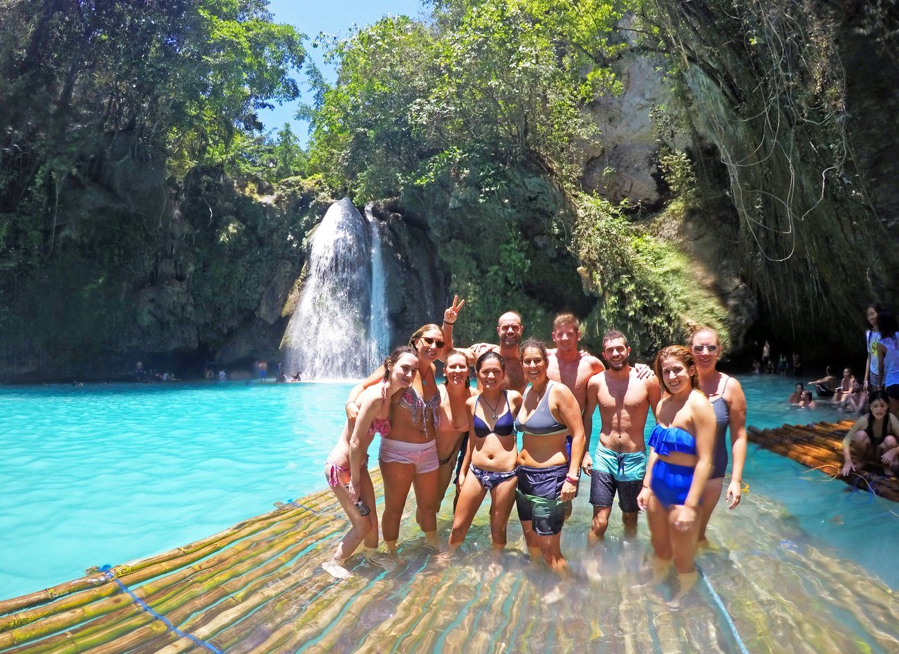 Gruppenfoto auf den Philippinen