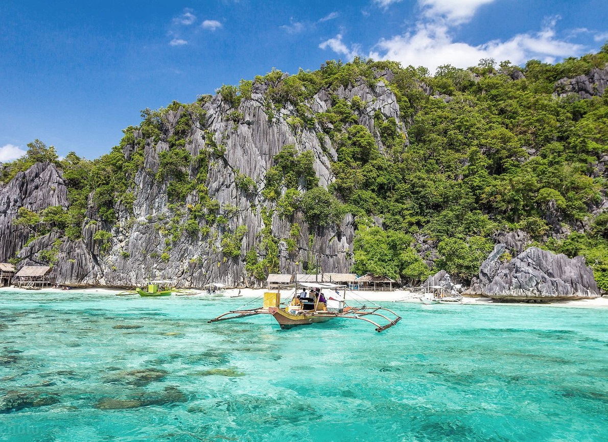 Küste von Palawan