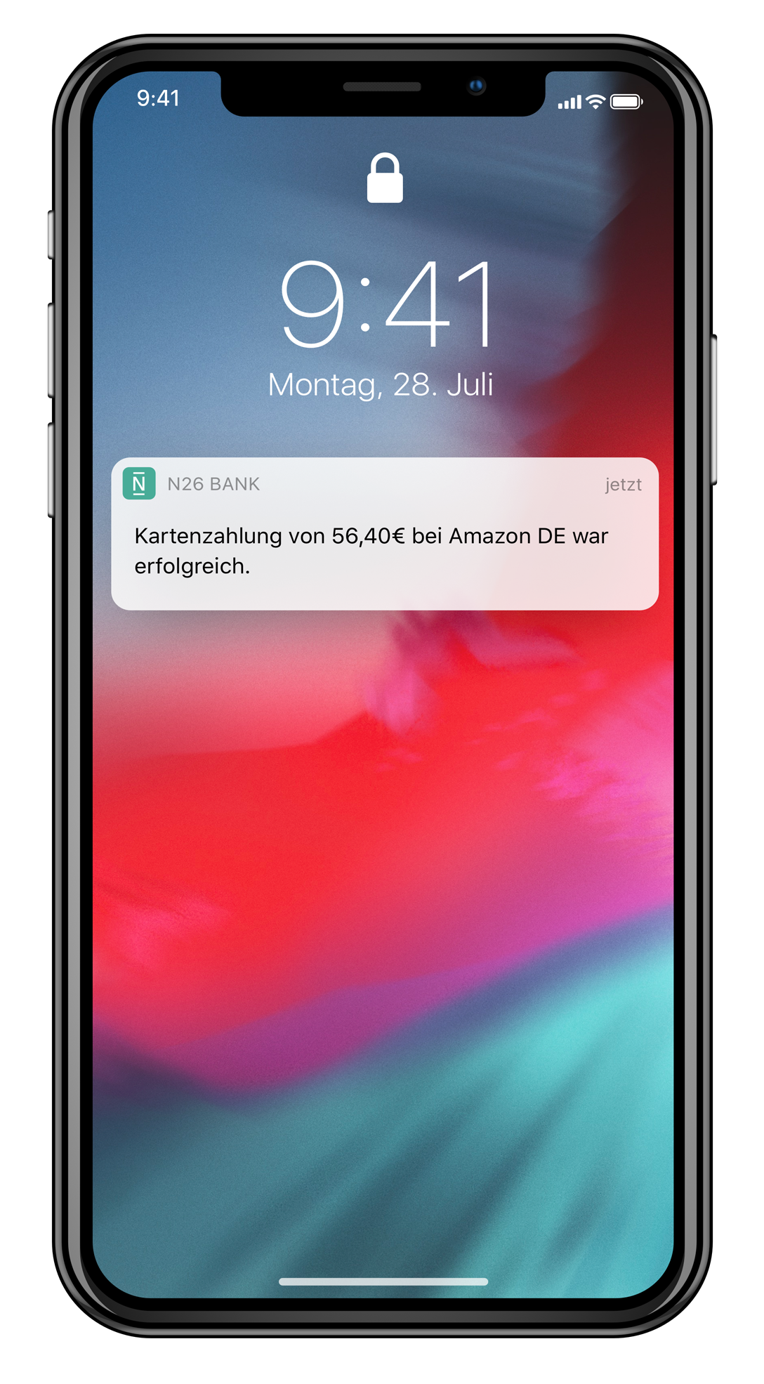 Push-Nachricht auf Smartphone