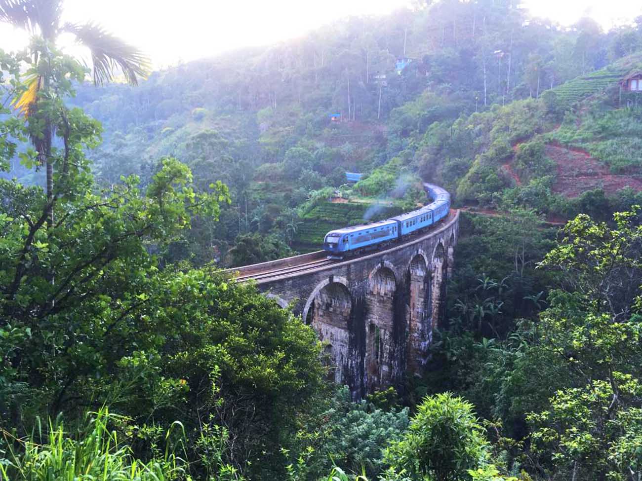 Sri Lanka Zugfahrt