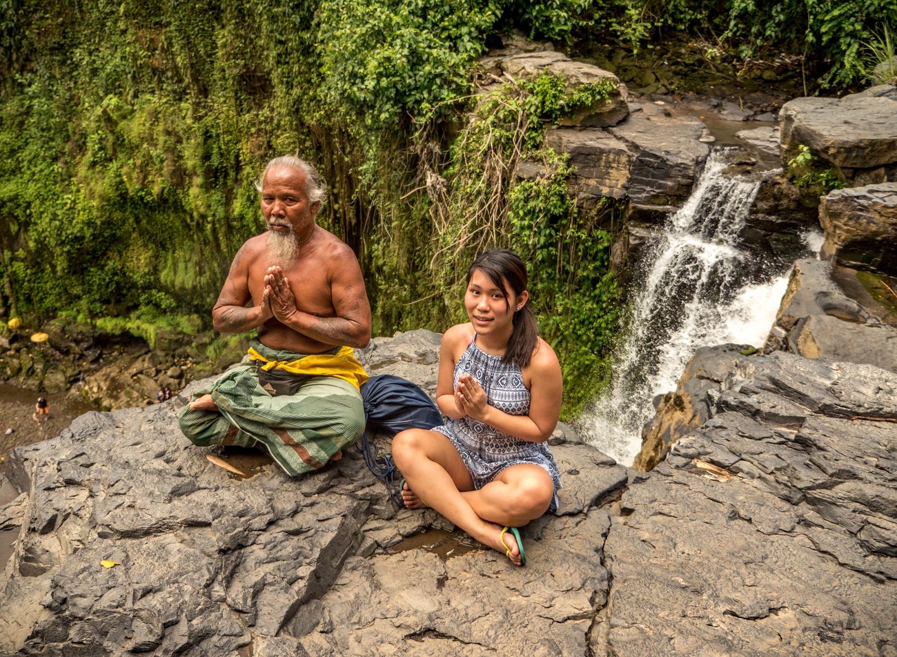Einheimische auf Bali