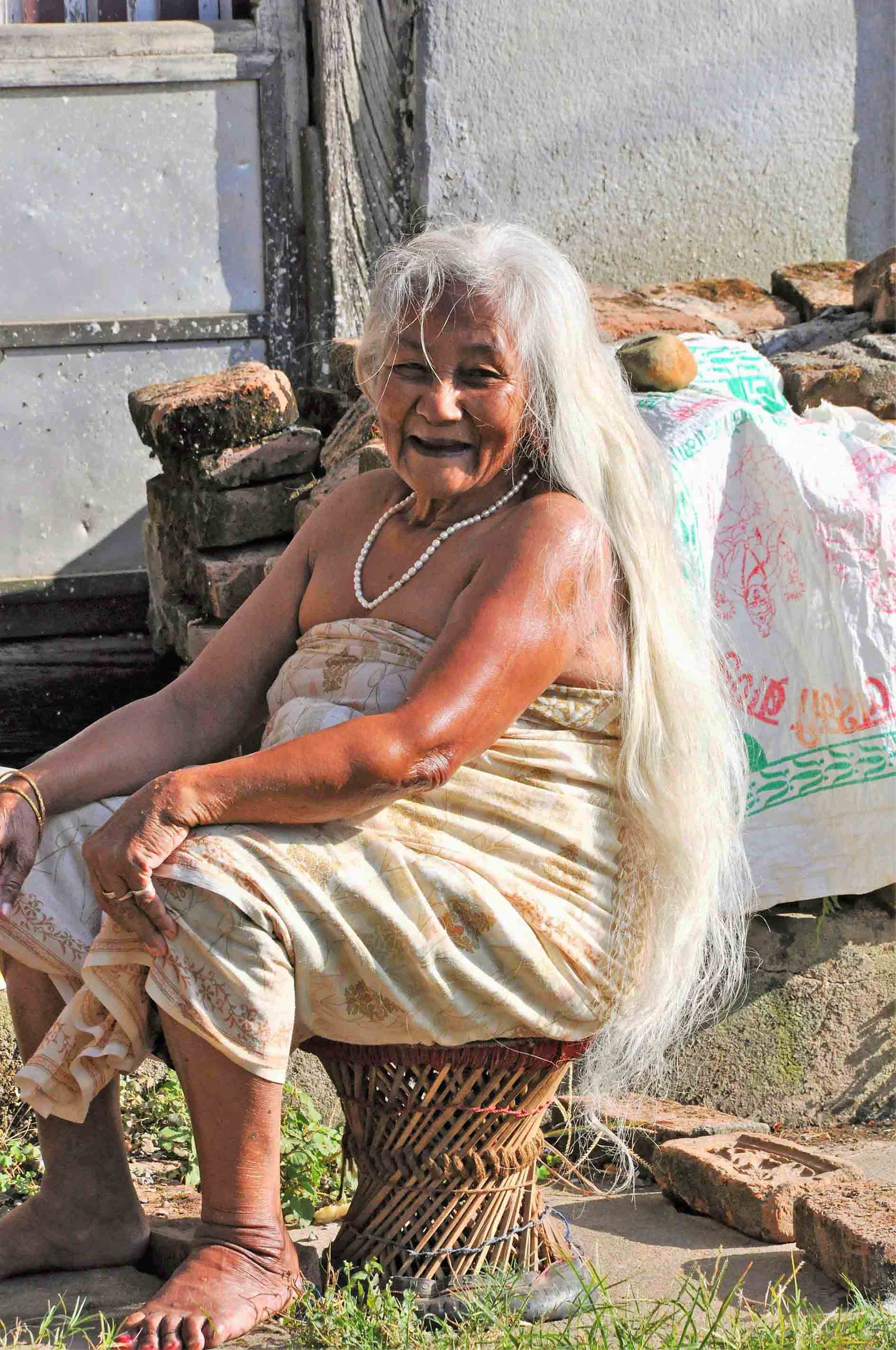 Einheimische in Nepal