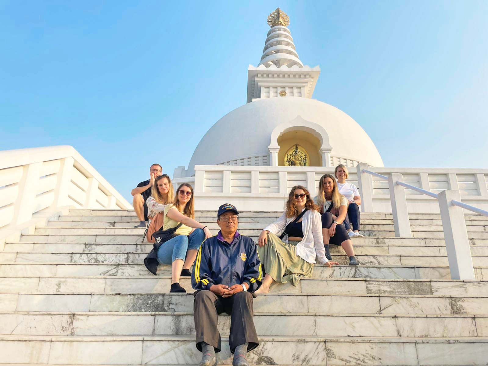 Gruppenfoto Pagode